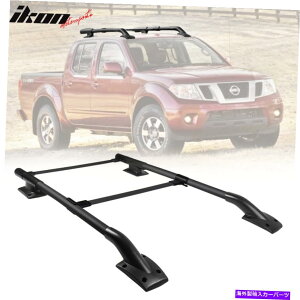 NXo[ tBbg05-22YteBAOEX^C[tbN[NXo[וLbgubN Fits 05-22 Nissan Frontier OE Style Roof Rack Rail Cross Bar Luggage Kit Black