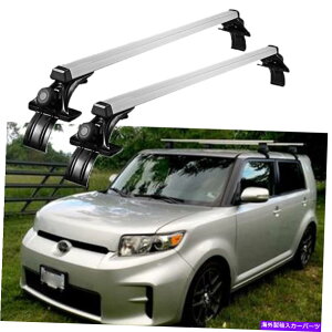 �N���X�o�[ �Ԃ̃g�b�v���[�t���b�N�N���X�o�[�ו��L�����A�A���~�j�E���T�C�I��XB�x�[�X���S��4DR Car Top Roof Rack Cross Bar Luggage Carrier Aluminum For Scion xB Base Wagon 4Dr�y���s�A���i�z