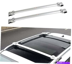 �N���X�o�[ 2PCS�A���~�j�E���N���X�o�[Jeep Renegade 2015-2020�Ƀt�B�b�g����N���X�o�[���[�t���[�����b�N 2Pcs Aluminum Cross Bars Crossbar Roof Rail Rack Fit for Jeep Renegade 2015-2020�y���s�A���i�z