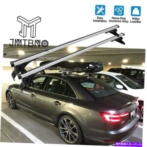 NXo[ 48 "A~jEJ[[tbNNXo[ווLAAEfBA4X|[cS4 48" Aluminum Car Roof Rack Cross Bar Luggage Cargo Carrier For Audi A4 Sport S4