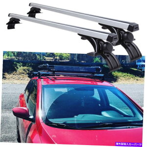 NXo[ 2013-2020 Hyundai Elantra GT 48 "J[gbv[tbNNXo[ݕ^Ǝ For 2013-2020 Hyundai Elantra GT 48" Car Top Roof Rack Cross Bar Cargo Carrier