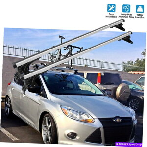 �N���X�o�[ 48 �t�H�[�h�t���[�W�����t�B�G�X�^�J�[�g�b�v���[�t���b�N�N���X�o�[�ו��ݕ��A���Ǝҕč� 48 For Ford Fusion Fiesta Car Top Roof Rack Cross Bar Luggage Cargo Carrier US�y���s�A���i�z