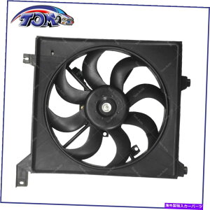 Radiator �V�������W�G�[�^�[��p�t�@���A�Z���u���h���C�o�[���́AKia Spectra 2.0L 04-09��LH������܂��� New Radiator Cooling Fan Assembly Driver Side Left LH For Kia Spectra 2.0L 04-09