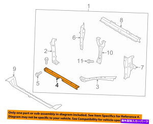 Radiator XoOEM 12-15CvUWG[^[RAT|[g - Abp[^Co[53029FJ0109P SUBARU OEM 12-15 Impreza Radiator Core Support-Upper Tie Bar 53029FJ0109P
