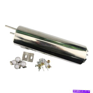 Radiator 3 "x 10"ꂽXeX|32IXWG[^[I[o[t[^Nt^N 3" x 10" Polished Stainless Steel 32 oz Radiator Overflow Tank with Bottle Tank