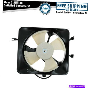 Radiator ���W�G�[�^�[AC A/C�R���f���T�[��p�t�@����94-01�A�L�����C���e�O���p�̃��[�^�[ Radiator AC A/C Condenser Cooling Fan & Motor for 94-01 Acura Integra�y���s�A���i�z