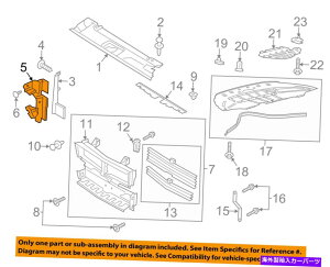 Radiator Ford OEM 2018 Mustang Splash Shield-Aird-Aird-Air Deflector Right JR3Z8310B FORD OEM 2018 Mustang Splash Shield-Air Deflector Right JR3Z8310B�y���s�A���i�z