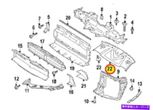 Radiator SCPORSCHE MACAN 3.0L V6 SIGHT SHIELD RADIATOR SUPPORT LINING BLACK 95B805806L1E0 scPORSCHE Macan 3.0L V6 Sight shield Radiator Support LINING BLACK 95B805806L1E0�y���s�A���i�z
