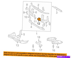 Radiator �g���^OEM���W�G�[�^�[�R�A�T�|�[�g�T�C�h�p�l�������⋭��5320304010 TOYOTA OEM Radiator Core Support-Side Panel Inner Reinforcement Left 5320304010�y���s�A���i�z