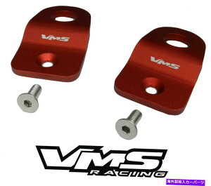 Radiator VMSrbgA~jEbhWG[^[XeCuPbg08-16XoCvbTWRX/STI VMS BILLET ALUMINUM RED RADIATOR STAY BRACKET 08-16 SUBARU IMPREZA WRX/STI