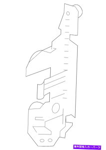 Radiator �{���̃z���_�v���[�gR�t�����g�G�A�K�C�h74116-TG7-A00 Genuine Honda Plate R Front Air Guide 74116-TG7-A00