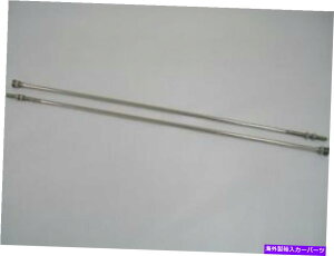 Radiator 1928-1931�t�H�[�h���f��A�|�[���X�e�����X���W�G�[�^�[����t�@�C�A�E�H�[���T�|�[�g���b�h26 PR 1928 - 1931 Ford Model A Pol Stainless Radiator to Firewall Support Rods 26 PR