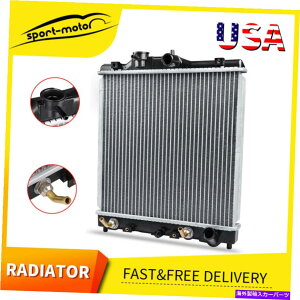 Radiator 92-00̃A~jEWG[^[z_VrbNf\DX CX EX GX HX LX 1290Ct^C Aluminum Radiator for 92-00 Honda Civic Del Sol DX CX EX GX HX LX 1290 Lifetime
