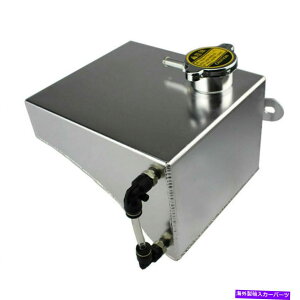 Radiator A~jEWG[^[N[gI[o[t[^ŃAY240SX S13̐ Aluminum Radiator Coolant Overflow Tank Can For Nissan 240SX S13 Polished