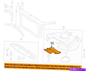 Radiator Ford OEM Radiator Core Support-Lower Cover Front Cover 9E5Z54104B40A FORD OEM Radiator Core Support-Lower Cover Front Cover 9E5Z54104B40A