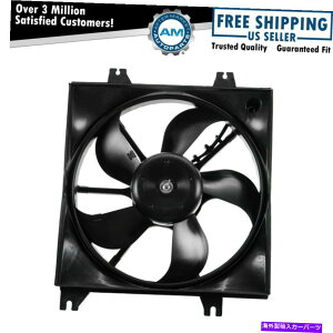 Radiator 00-06�q�����_�C�A�N�Z���g�p�̃��[�^�[�t�����W�G�[�^�[��p�t�@�� Radiator Cooling Fan w/ Motor for 00-06 Hyundai Accent�y���s�A���i�z