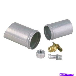 Radiator A~jEWG[^[nڃCbg/AEgbglbNLbgtybgRbN Aluminum Radiator Weld-On Inlet/Outlet Neck Kit w/ Petcock