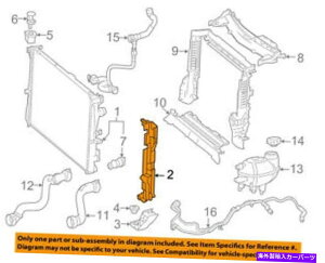 Radiator �����Z�f�XOEM 2017 E400 3.0L-V6���W�G�[�^�[�T�|�[�g�t���[���E0995043418 MERCEDES OEM 2017 E400 3.0L-V6 Radiator-Support Frame Right 0995043418