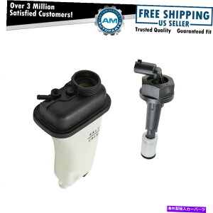 Radiator WG[^[N[gI[o[t[^N{gU[o[́ABMW̃xZT[Ă܂ Radiator Coolant Overflow Tank Bottle Reservoir with Level Sensor for BMW
