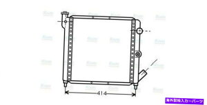 Radiator AVAN[gWG[^[RTA2063 7700757930 7700773968 AVA Coolant Radiator RTA2063 7700757930 7700773968