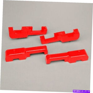 Radiator 1984-1989RxbgC4ԂE^WG[^[AC\[^NbV604242 1984-1989 Corvette C4 Red Urethane Radiator Isolator Cushions 604242