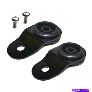 Radiator �g���N�\�����[�V�������W�G�[�^�[�}�E���g�R���{�́A�O�Hevol7/8/9�̃C���T�[�g�u���b�N Torque Solution Radiator Mount Combo with Inserts Black for Mitsubishi Evol7/8/9�y���s�A���i�z