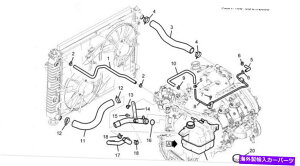 Radiator �{���̐V����Holden Captiva 2007-2009 3.2L�K�\������p�����r�z�[�X GENUINE NEW HOLDEN CAPTIVA 2007-2009 3.2L PETROL COOLING RESERVOIR HOSE�y���s�A���i�z