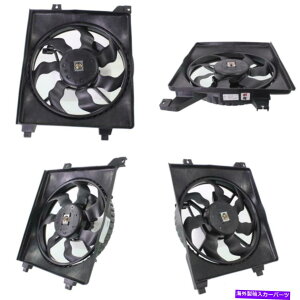 Radiator 06-11�q�����_�C�A�N�Z���g��HY3120100��p�t�@���A�Z���u�� HY3120100 Cooling Fan Assembly for 06-11 Hyundai Accent�y���s�A���i�z
