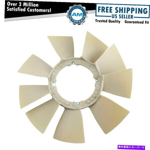 Radiator �G���W�����W�G�[�^�[��p�t�@���u���[�h���ڃt�B�b�g���Y�^�C�^��XD 5.0L�^�[�{ Engine Radiator Cooling Fan Blade Direct Fit for Nissan Titan XD 5.0L Turbo�y���s�A���i�z