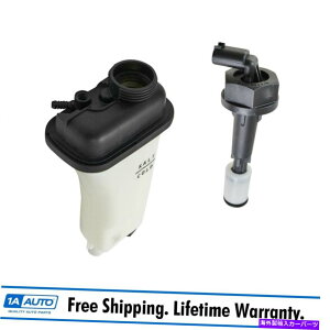 Radiator WG[^[N[gI[o[t[^N{gU[o[́ABMW̃xZT[Ă܂ Radiator Coolant Overflow Tank Bottle Reservoir with Level Sensor for BMW