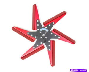 Radiator tbNXt@A~jE18C`ubNZ^[/bhu[hp[}N[83182 Flex Fan Aluminum 18in Black Center/Red Blades PERMA-COOL 83182