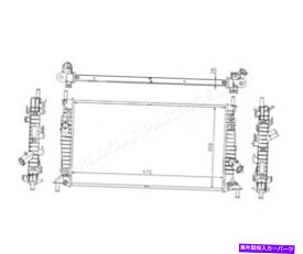 Radiator Ford C-Max USAフォーカスマツダ3ボルボC30 S40 I 99-14 Z60215200Cのラジエーター Radiator For FORD C-Max USA Focus MAZDA 3 VOLVO C30 S40 I 99-14 Z60215200C