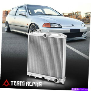 Radiator 1992-2001 CIVIC/DEL SOL/INTEGRA MT [DUAL ROW CORE]�A���~�j�E�����[�V���O���W�G�[�^�[�ɓK�� Fits 1992-2001 Civic/Del Sol/Integra MT [DUAL ROW CORE] Aluminum Racing Radiator�y���s�A���i�z