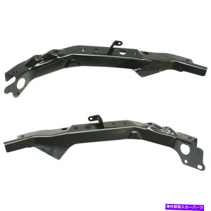 Radiator CAPAWG[^[́A2hCo[ƏȑZ_LH RHyÃRAZbgT|[g܂ CAPA Radiator Supports Core Set of 2 Driver & Passenger Side Sedan LH RH Pair