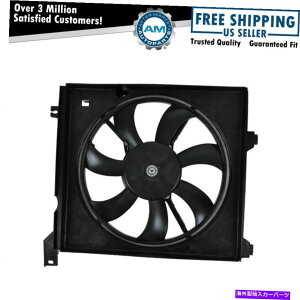 Radiator ���W�G�[�^�[��p�t�@���A�Z���u���h���C�o�[�T�C�h����LH��04-09�X�y�N�g��2.0L Radiator Cooling Fan Assembly Driver Side Left Hand LH for 04-09 Spectra 2.0L�y���s�A���i�z