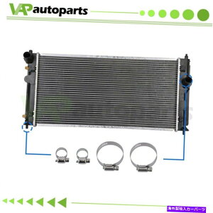 Radiator 2000N2005ÑA~jEWG[^[4PCSICz[XNvtg^ZJCU2335 Aluminum Radiator For 2000-2005 Toyota Celica with 4pcs Oil Hose Clamps CU2335