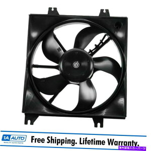 Radiator 00-06�q�����_�C�A�N�Z���g�p�̃��[�^�[�t�����W�G�[�^�[��p�t�@�� Radiator Cooling Fan w/ Motor for 00-06 Hyundai Accent�y���s�A���i�z