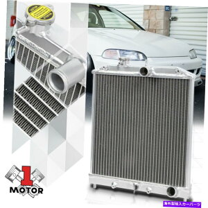 Radiator 92-00 CIVIC/DEL SOL/94-01 Integra�}�j���A���̃A���~�j�E��2��p�t�H�[�}���X���W�G�[�^�[ Aluminum 2 Row Performance Radiator for 92-00 Civic/Del Sol/94-01 Integra Manual