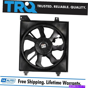 Radiator TRQ�G���W�����W�G�[�^�[��p�t�@���A�Z���u��LH�h���C�o�[�T�C�h06-11�A�N�Z���g TRQ Engine Radiator Cooling Fan Assembly LH Driver Side for 06-11 Accent