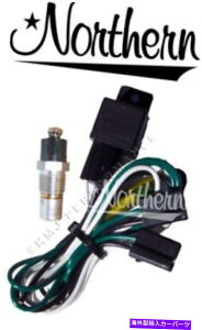Radiator �m�[�U��Z40078�V���O���t�@���˂��M�t�@���X�C�b�` +�����[���n�[�l�X1���x Northern Z40078 Single Fan Screw-In Thermal Fan Switch + Relay & Harness 1 Speed�y���s�A���i�z