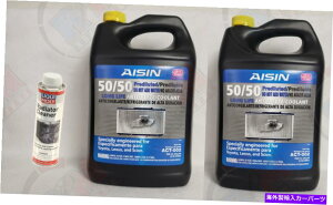 Radiator 2xACVOCt50/50sN̕stN[g +g^ - ǂ̂߂̃tbV 2X AISIN Long Life 50/50 Pink Antifreeze Coolant + FLUSH for Toyota-Lexus