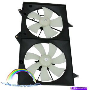Radiator �g���^�J�����\����2.4L L4 02-06�f���A�����W�G�[�^�[AC��p�t�@��W/���[�^�[�V���� For Toyota Camry Solara 2.4L L4 02-06 Dual Radiator AC Cooling Fan w/ Motor New�y���s�A���i�z