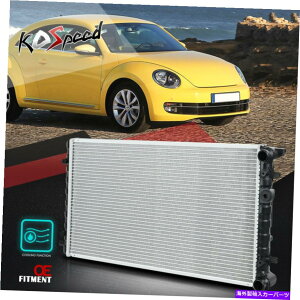 Radiator DPI 2241 98-11 VWr[gJuĨA~jERA[VOpWG[^[ DPI 2241 Aluminum Core Racing Cooling Radiator for 98-11 VW Beetle Cabrio AT