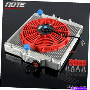 Radiator 3��52mm�A���~�j�E�����W�G�[�^�[�t�B�b�g92-00�z���_�V�r�b�NB16A/18�^�C�vR +12 �t�@�� 3 ROW 52MM ALUMINUM RADIATOR FIT FOR 92-00 HONDA CIVIC B16A/18 TYPE R +12 FAN�y���s�A���i�z