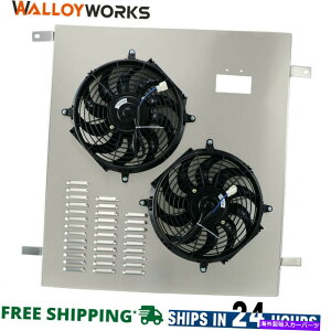 Radiator �A���~�j�E�����W�G�[�^�[�V�����E�h�t�@���_�b�WRAM 2500 3500 5.9L 6.7L�f�B�[�[��2003-2009 Aluminum Radiator Shroud Fan For Dodge Ram 2500 3500 5.9L 6.7L Diesel 2003-2009�y���s�A���i�z