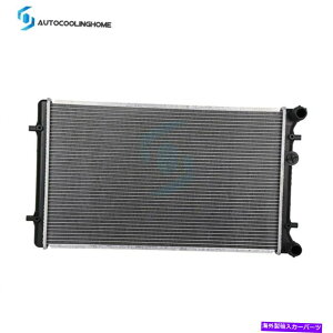 Radiator 1999N2006N̎ԗpWG[^[AZutHNX[QStWFb^A~jERA Car Cooling Radiator Assembly For 1999-2006 Volkswagen Golf Jetta Aluminum Core