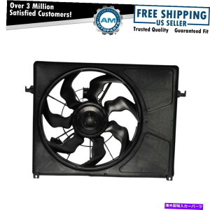 Radiator ���W�G�[�^�[��p�t�@���A�Z���u���h���C�o�[�T�C�hLH��06-09�\�i�^V6 Radiator Cooling Fan Assembly Driver Side LH Left for 06-09 Sonata V6�y���s�A���i�z