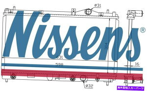 Radiator Nissens Coolant Radiator 609941 for Chrysler Neon�i1995�j2.0�Ȃ� Nissens Coolant Radiator 609941 for CHRYSLER NEON (1995) 2.0 etc