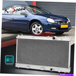 Radiator 95-99_bW/v}X/NCX[lIMT2RAA~jEpWG[^[ 2-Row Core Aluminum Cooling Radiator for 95-99 Dodge/Plymouth/Chrysler Neon MT