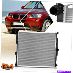 Radiator 11-12 BMW X3 3.0 XDRIVE28I�t�@�N�g���[�X�^�C���A���~�j�E����p���W�G�[�^�[DPI-13371 For 11-12 BMW X3 3.0 xDrive28i Factory Style Aluminum Cooling Radiator DPI-13371�y���s�A���i�z